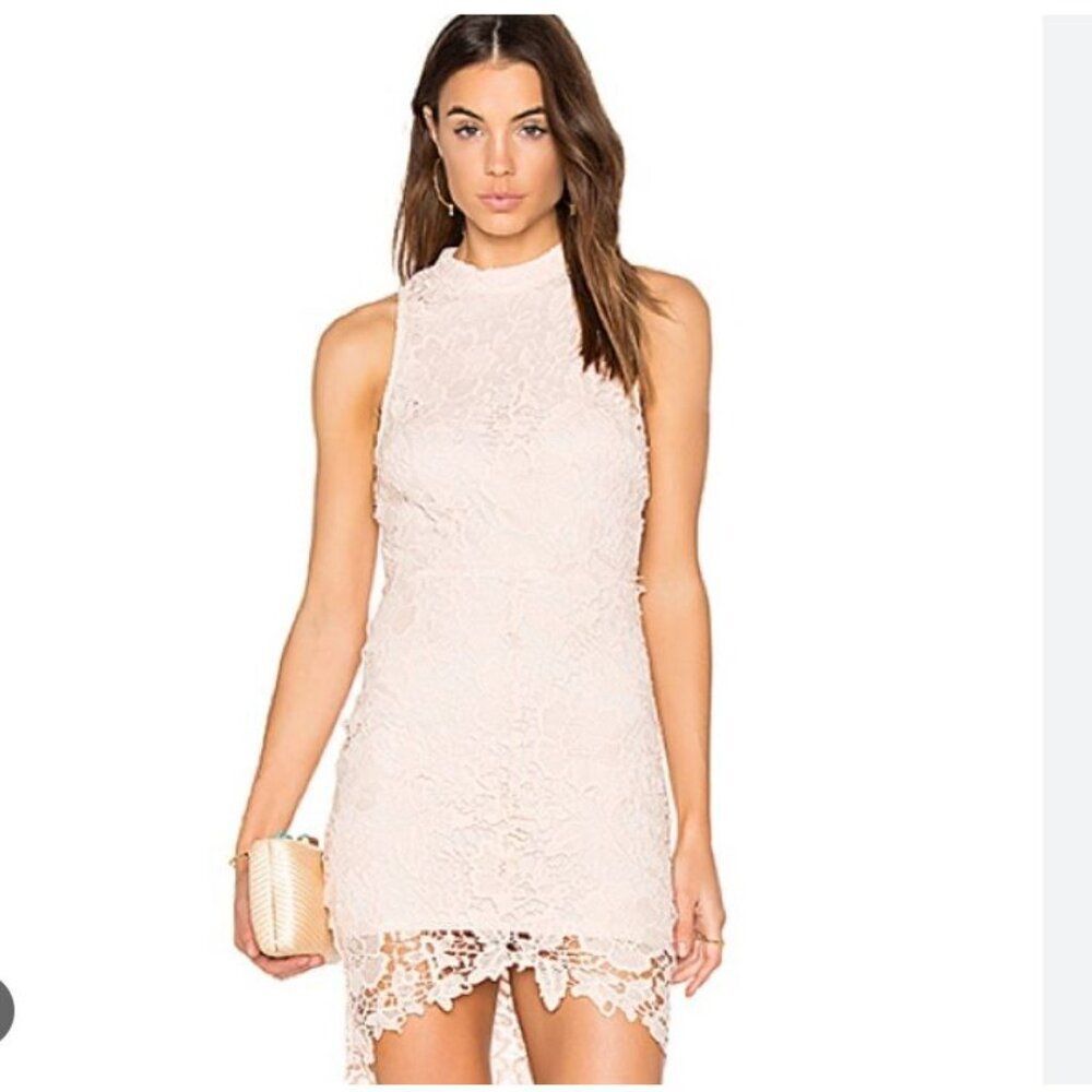 Astr The Label Samantha Lace Dress Pink Size M NWT Fairy Cottagecore Coquette